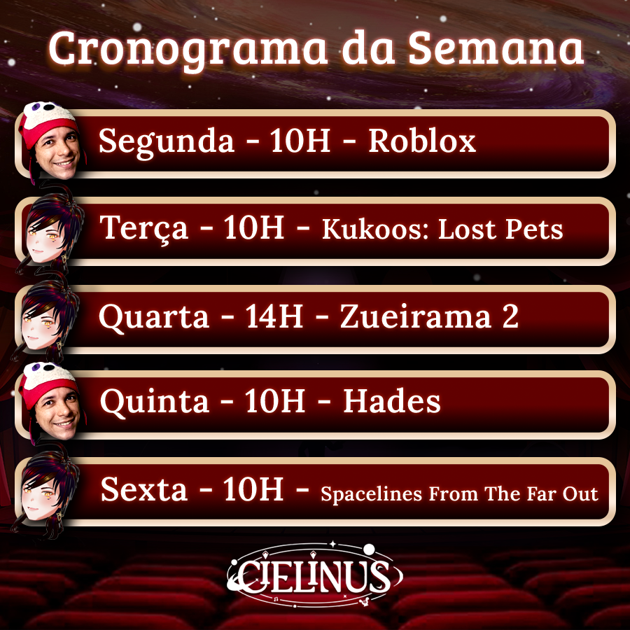 Cielinus 💫🌃🎵 - Bardo das Estrelas 🌟 tweet media