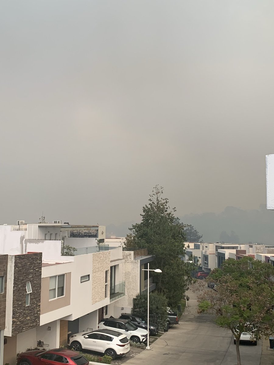 jluisramireza's tweet photo. Sigue el incendio en el Fraccionamiento #ElOrigen, ya la visibilidad en el coto es casi nula y la contaminación muy alta, urge atención @GobTlajomulco @GerardoQuirinoV @PCJalisco @Trafico_ZMG @TraficoZMG_ @NoticiasZMG @JaliscoRojo_ https://t.co/bEpkfQfkhb