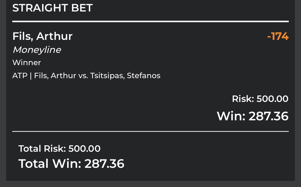 Tennis + Pick of the Day tweet media