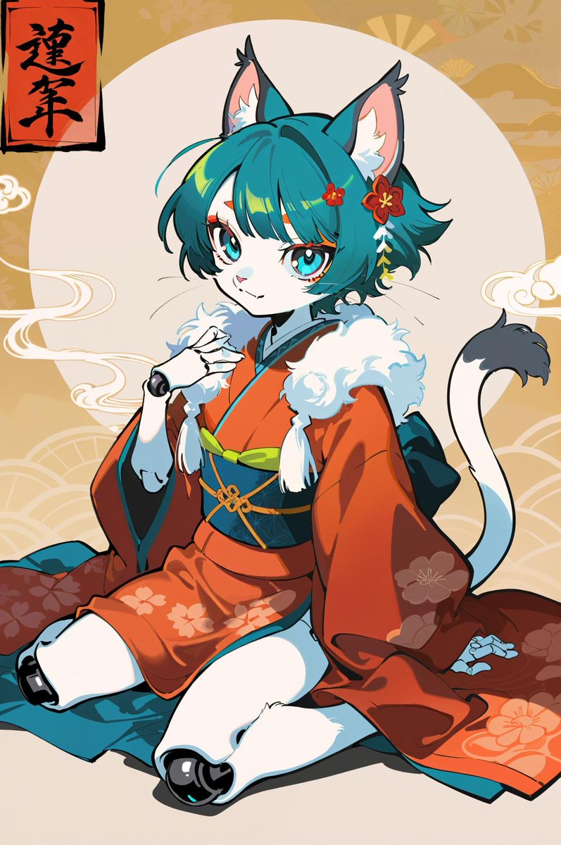 あおきえね@デジタルイラスト生成師 tweet media