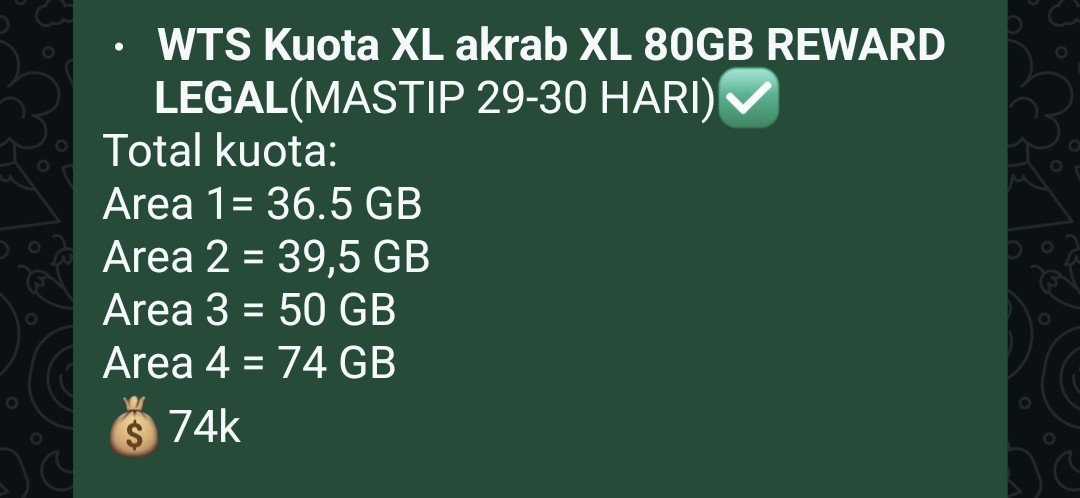 Nai || FOKUS JUALAN DI GRUP WA tweet media
