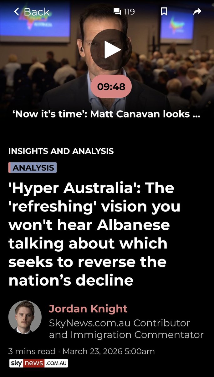 Senator Matt Canavan tweet media