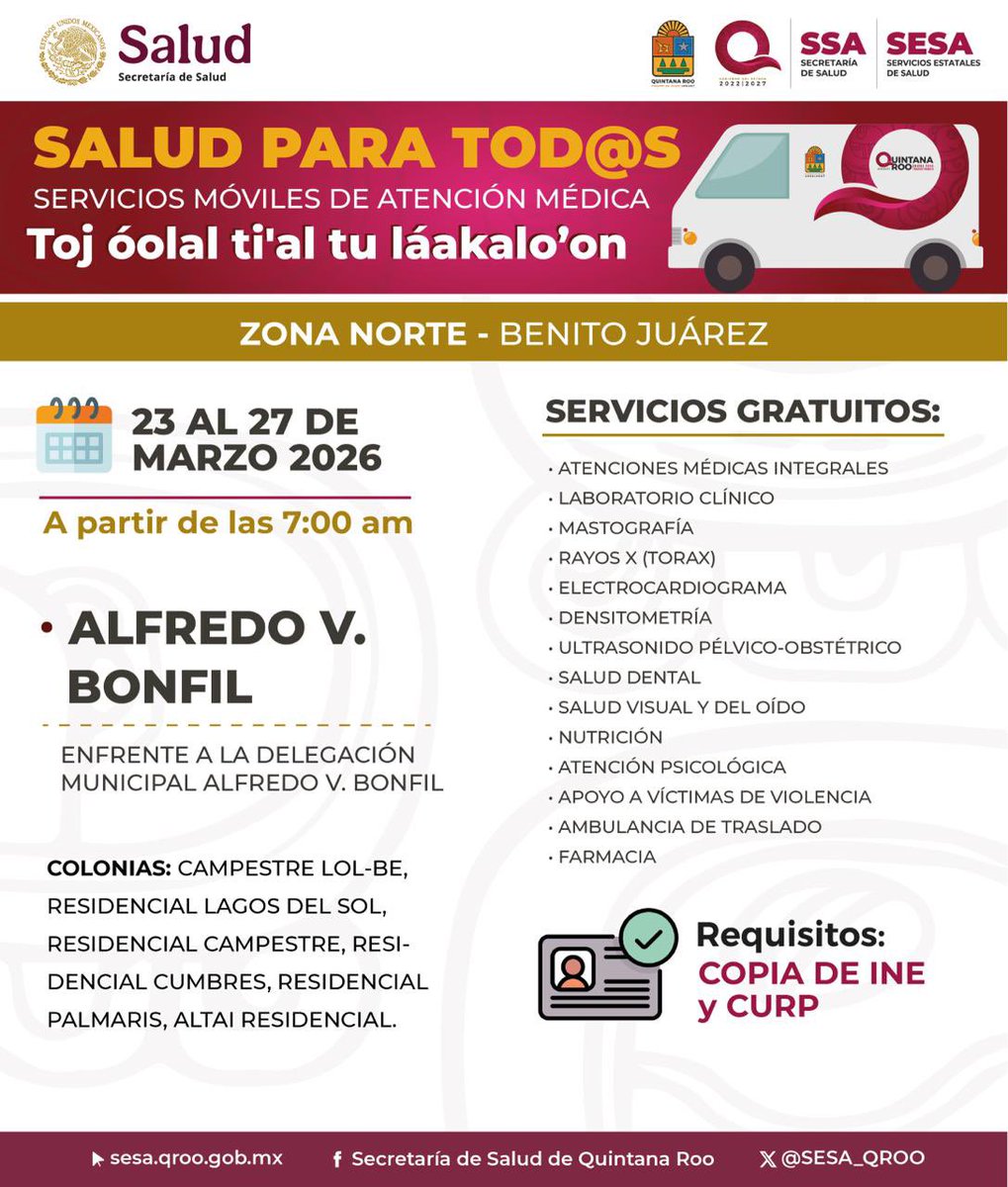 SESA Quintana Roo tweet media