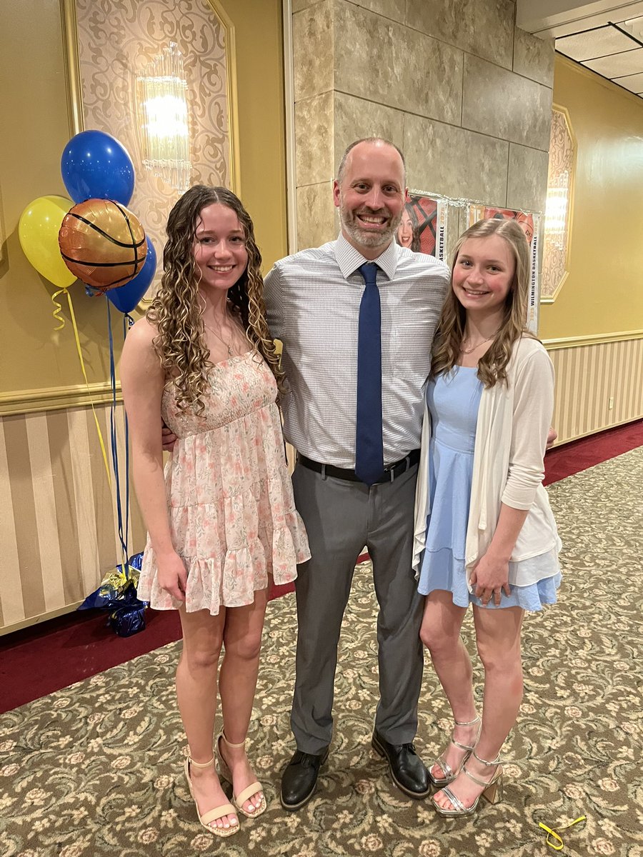 WilmingtonGBB's tweet photo. Wrapped up the season w/ our end of the season banquet tonight. Lots of laughs, smiles, a few tears but what a great time of fellowship amongst the players, coaches &amp; families of the Wilmington Area basketball team! Celebrated the fantastic season we had w/ the Fab 5 seniors🏀👏 https://t.co/heOFjbOCZX