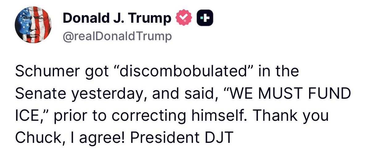 The White House tweet media