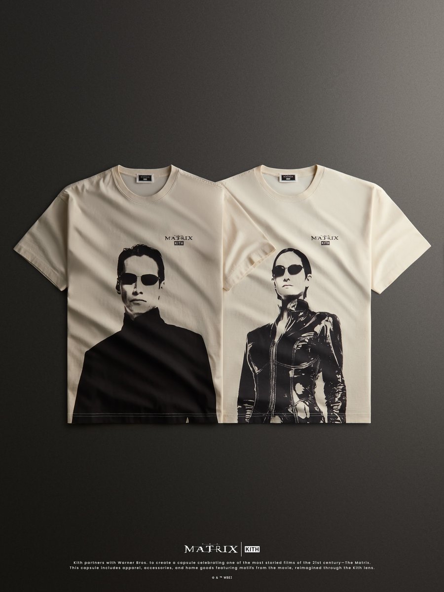 KITH × 映画 Matrix のコラボコレクションが国内3月27日(金)に発売予定