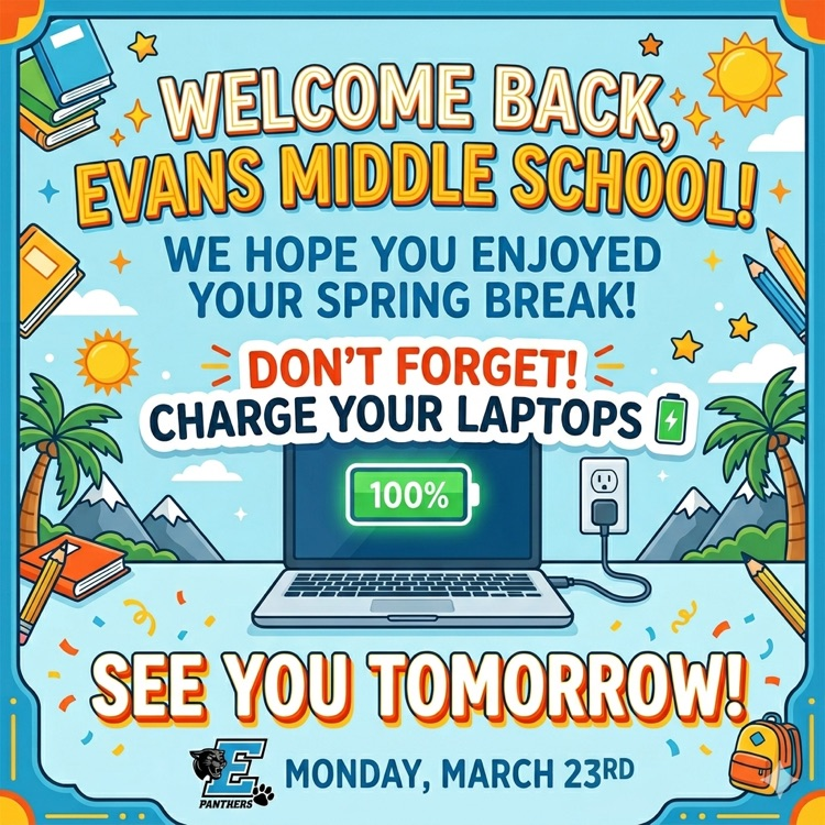 Evans Middle School tweet media