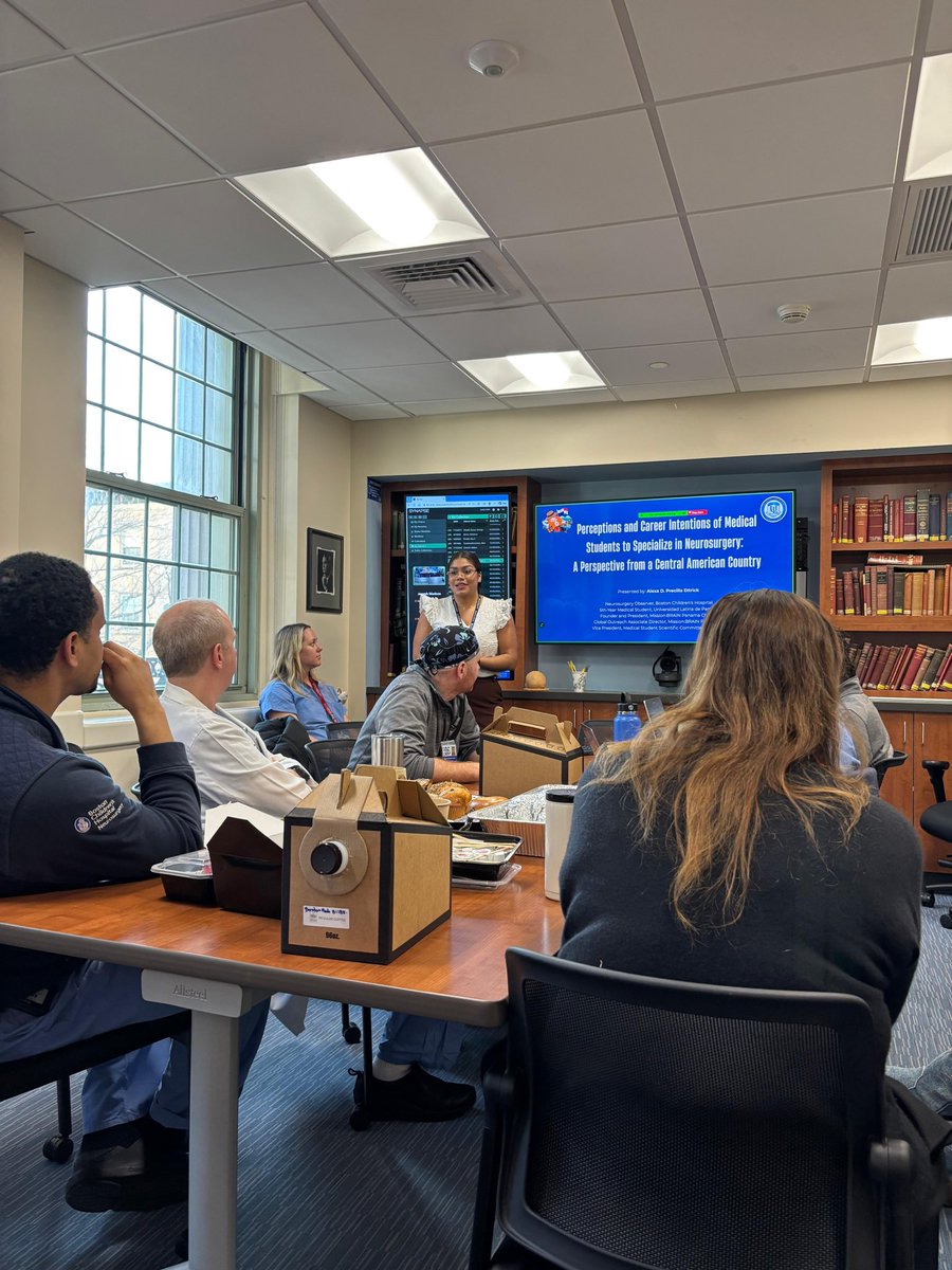 AlexaPrecillaE's tweet photo. So happy to have spent the past month at @BostonChildrens with the #Neurosurgery team, learning so much in such a supportive and collaborative environment.

Excited for everything ahead on this journey!! 🙌🏼

#PediatricNeurosurgery #WomenInNeurosurgery #HarvardMed https://t.co/fQ54amH1bu