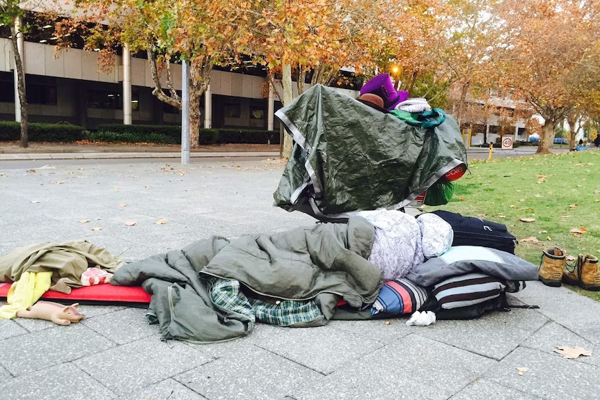 HOMELESS AUSTRALIA tweet media