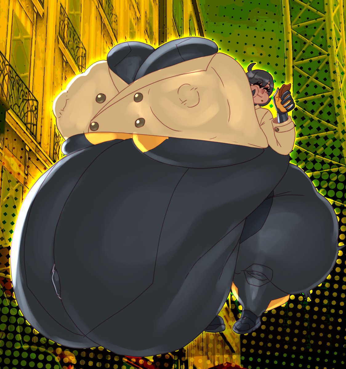 FlamingSanity&Rune (spots open commission) tweet media