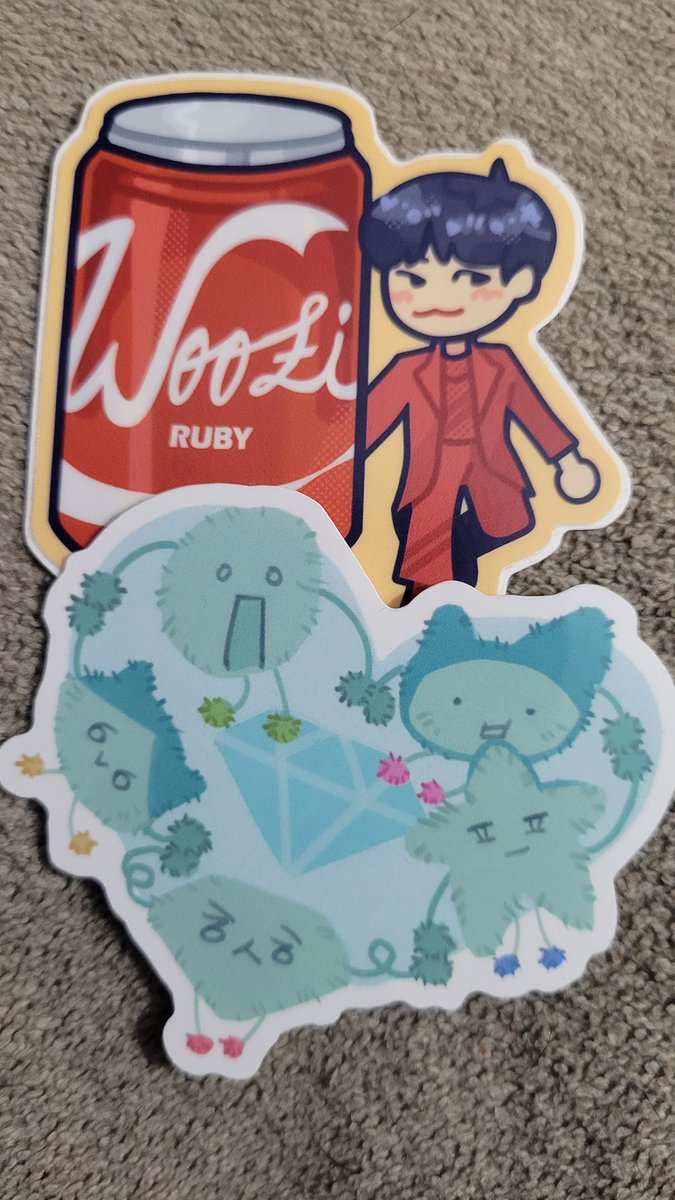 Taem &amp; Baek cupsleeve was so cute! Meeting other kpop fans is always so much fun. I love giggling with them

AND THE PINS ARE AMAZING AHHHH