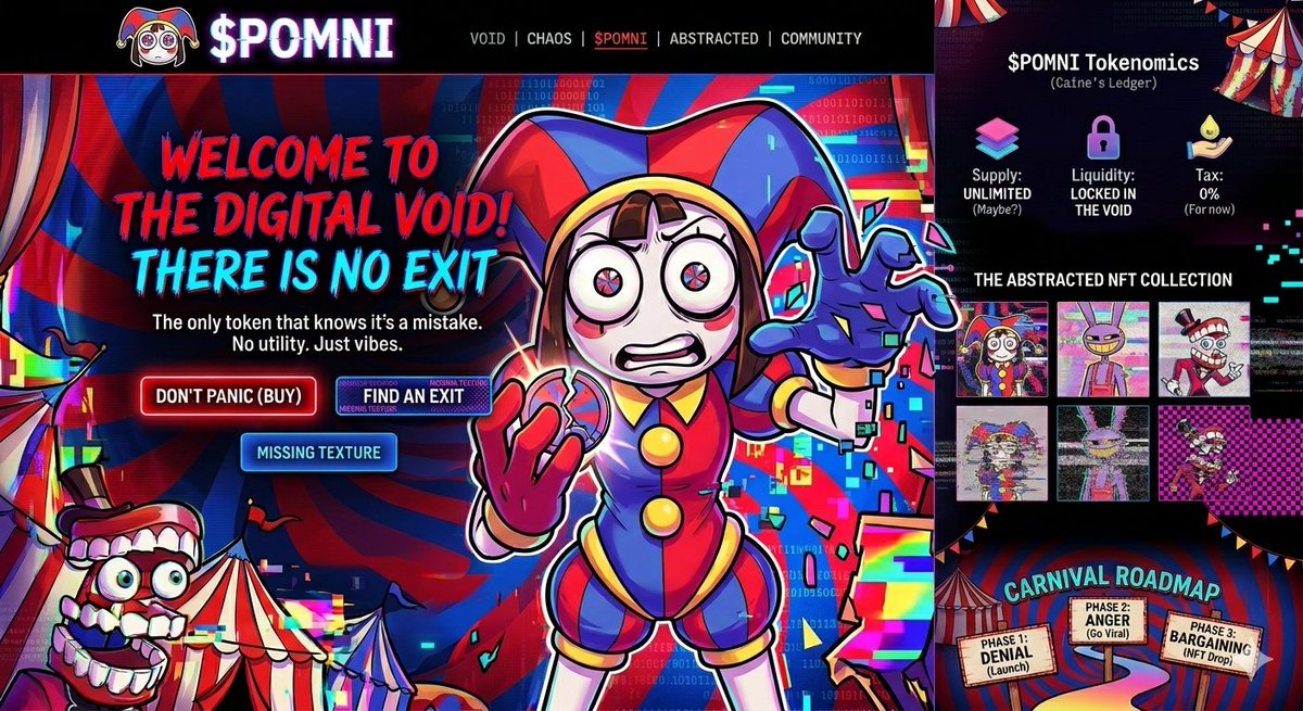 itsaz_eth's tweet photo. A glimpse down the rabbit hole my friends!
@PomniBonk @glitch_prod @GooseworxMusic @smg4official 

We are sitting on a hidden gem here come on! Can't you see????

https://t.co/Po3reL1gnr 
https://t.co/VcJIQZwUTg 
https://t.co/iVEw80iu5r 

#Digitalcircus #pomni #NFT #GameOnline https://t.co/hb8irjEh9l