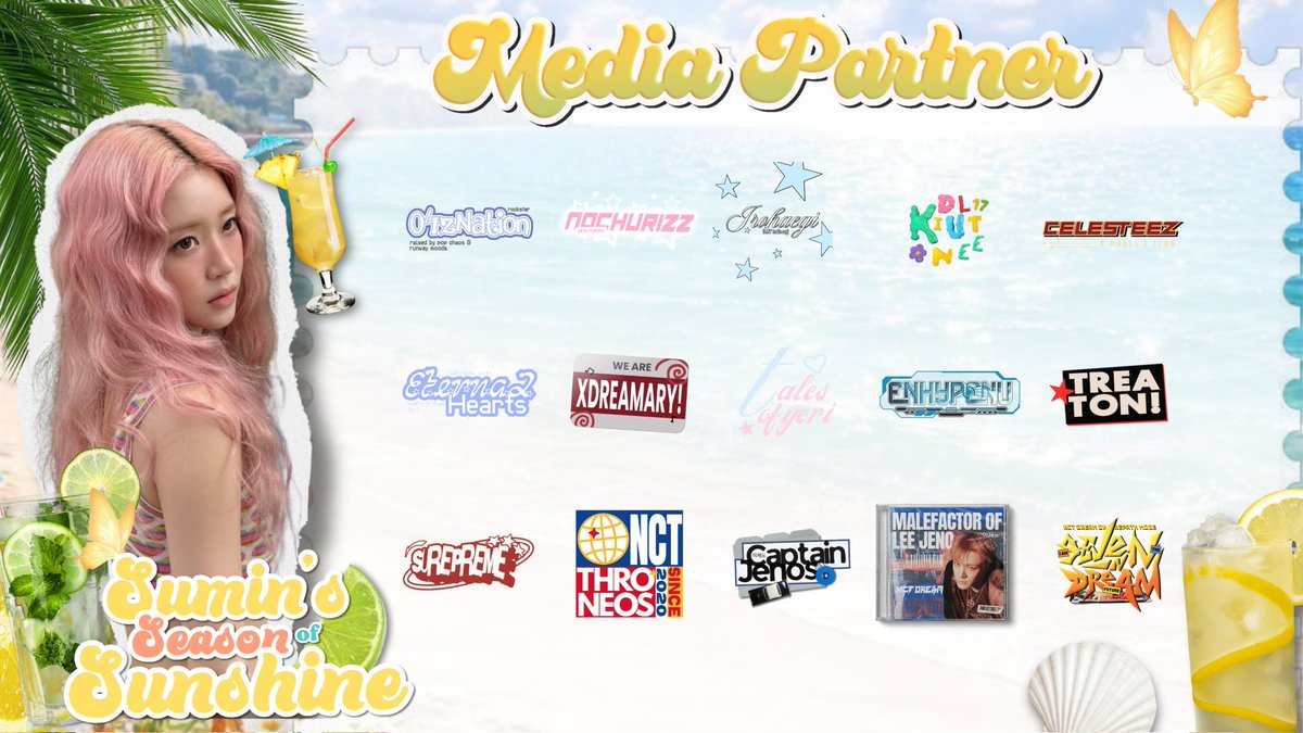 Sunshine Princess, Sumin..◞˚ₓ ☀️🍹 tweet media