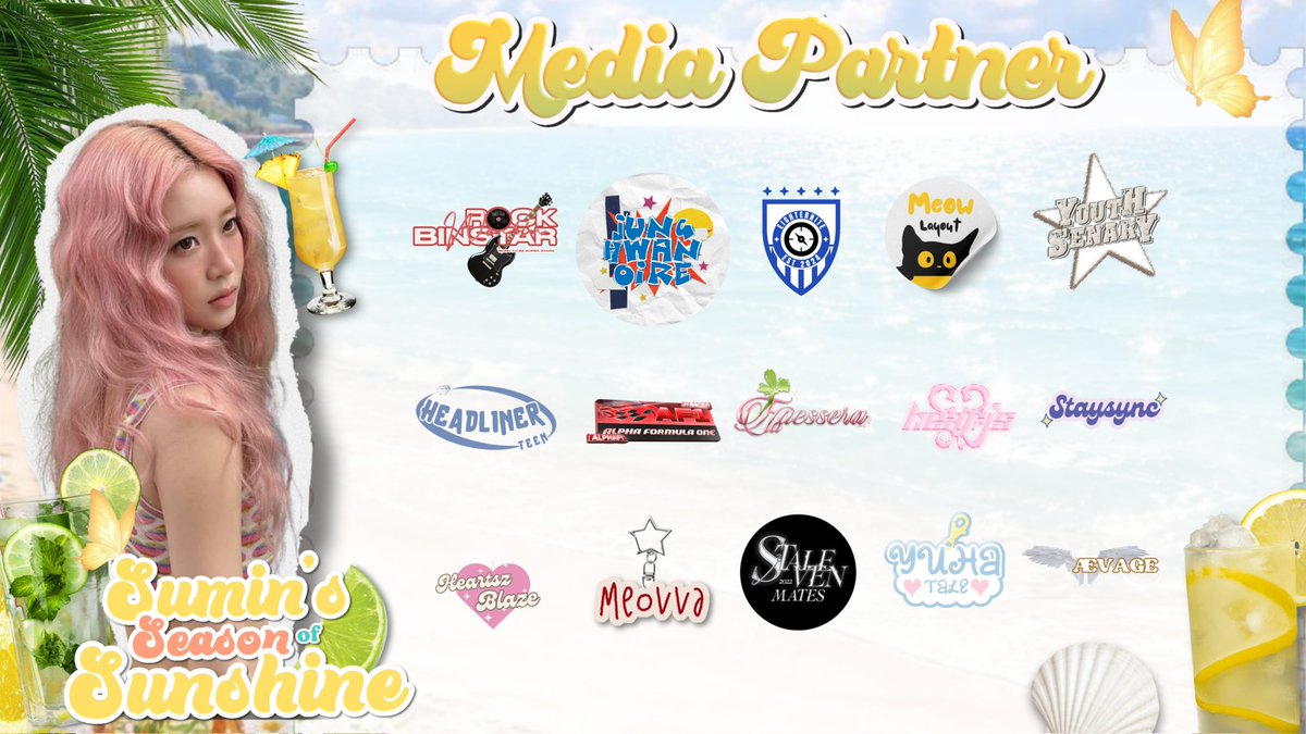 Sunshine Princess, Sumin..◞˚ₓ ☀️🍹 tweet media