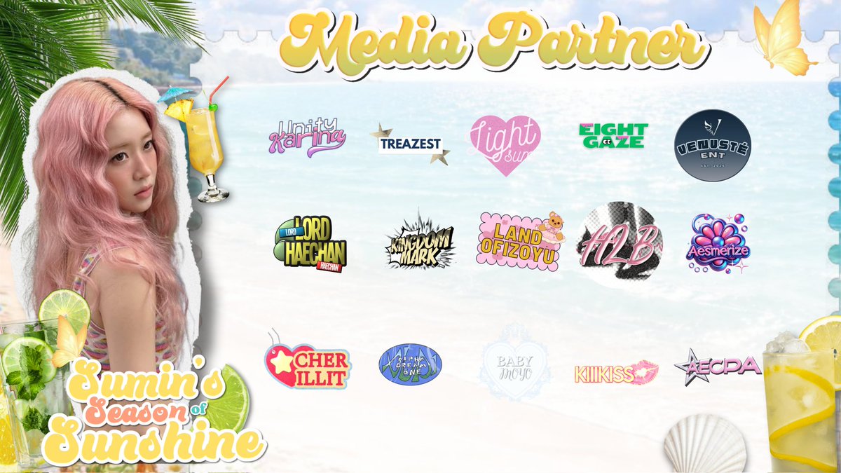 Sunshine Princess, Sumin..◞˚ₓ ☀️🍹 tweet media