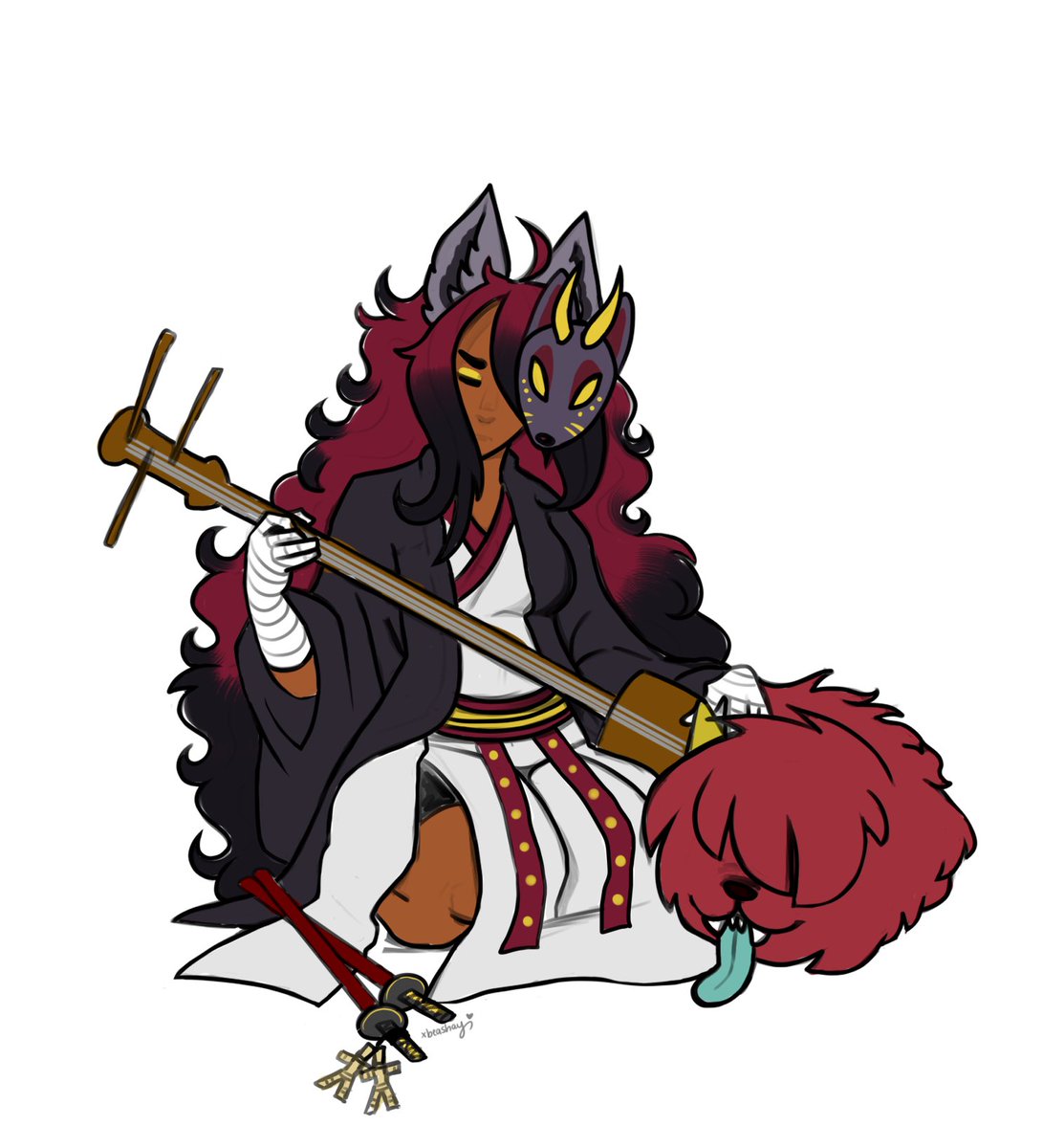 xbeashay's tweet photo. Finished shaded piece for my wife @ThatCrystalGal !

It's been a while, but I am taking commissions again! Gonna be posting more art I've made lately. How are you guys? https://t.co/uXJHioHyMw