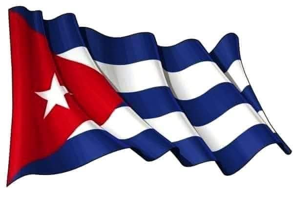 Un rubi
cinco franjas
y una estrella
Cuba que linda es Cuba !! 
quién la defiende y la quiere más!!!
Yo me muero como vivi 🇨🇺🇨🇺
#CubaEsAmor 
#UnidosPorCuba