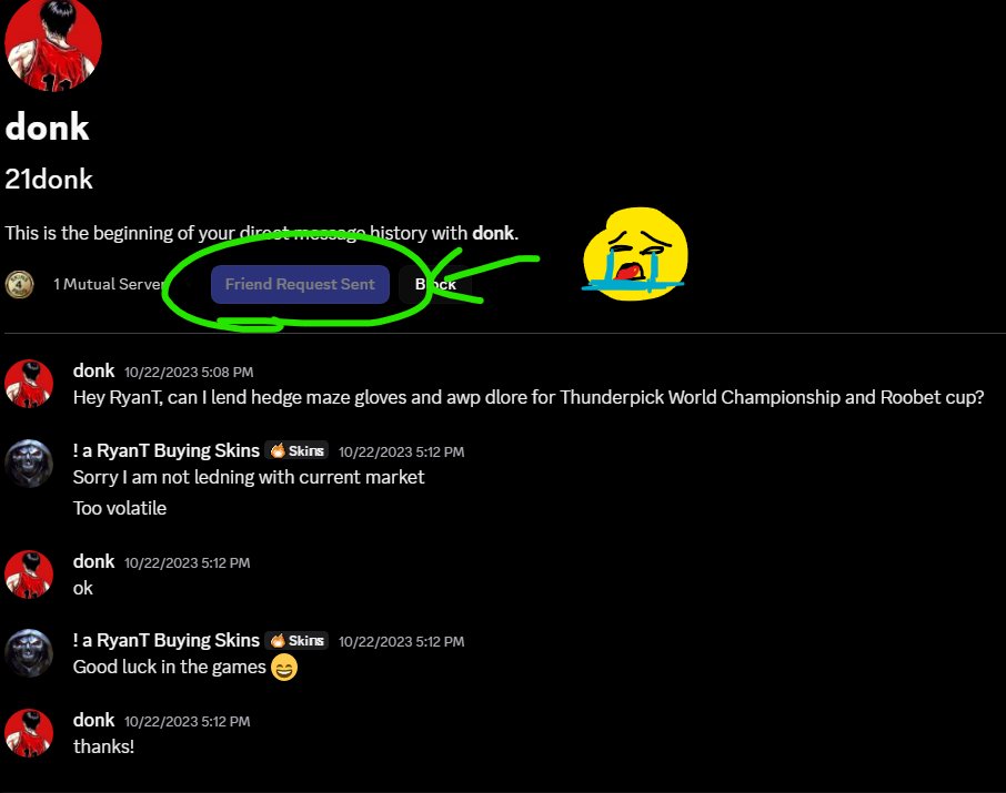 RyanTCS | USA Buying skins tweet media