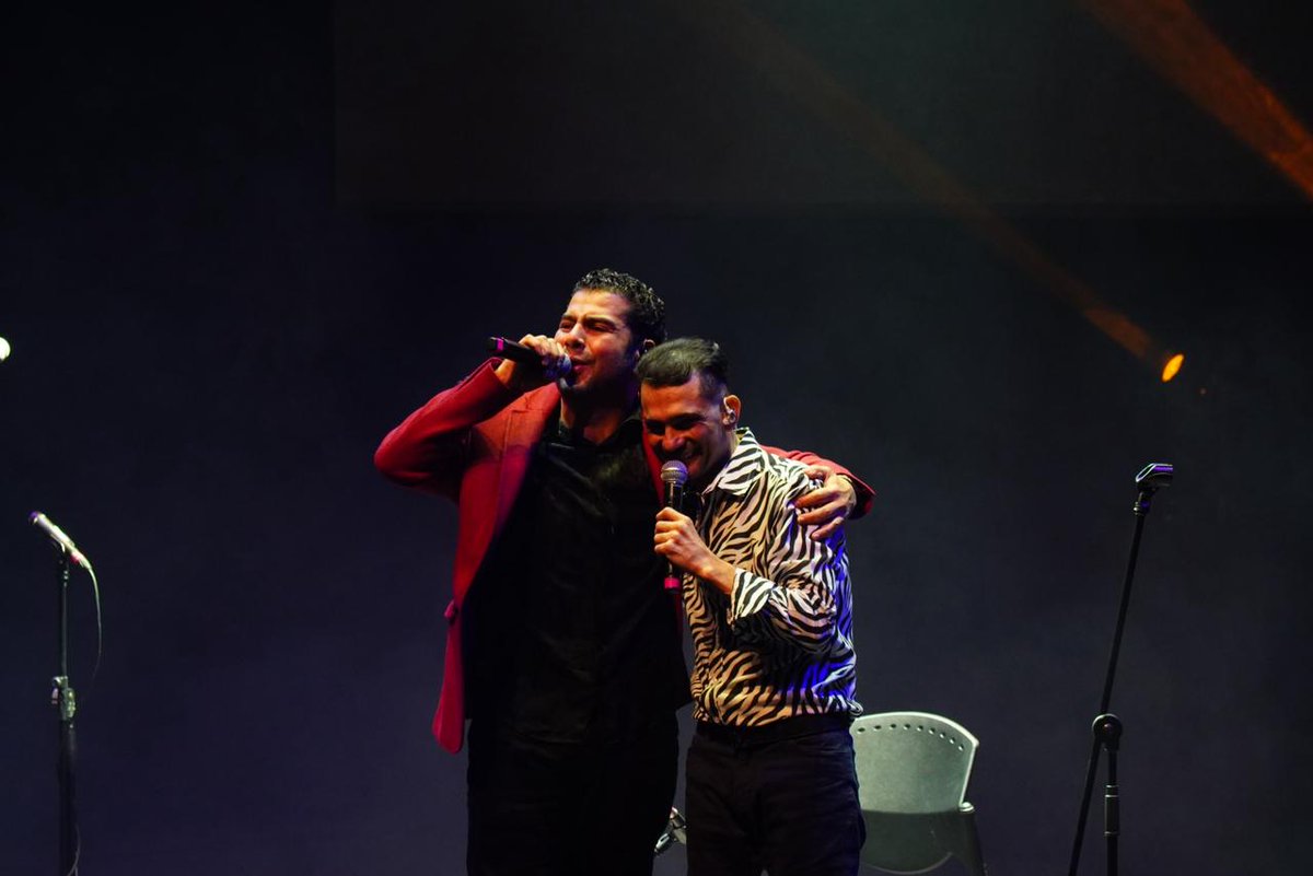 JaimeDangond's tweet photo. En el lanzamiento del Festival Vallenato 2026 en Bogotá tuve la oportunidad de compartir unos versos con Ivan Zuleta, rey vallenato 2025 🪗 👑 y gran verseador. https://t.co/U3FYWkai4J