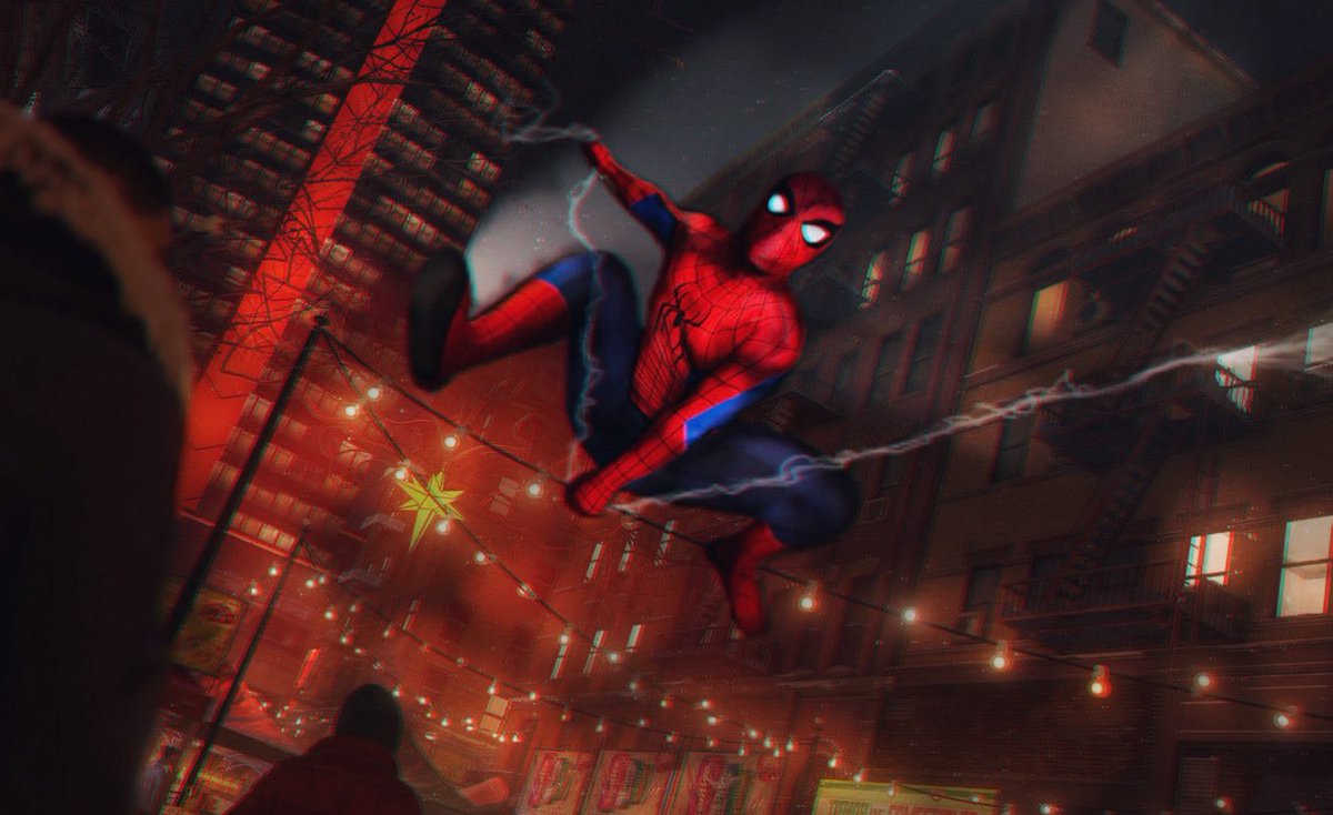 Pardon me guys coming through, nice decorations though! 

#spidermanbrandnewday #spidermancosplay #cosplayedit #cosplay #spiderman