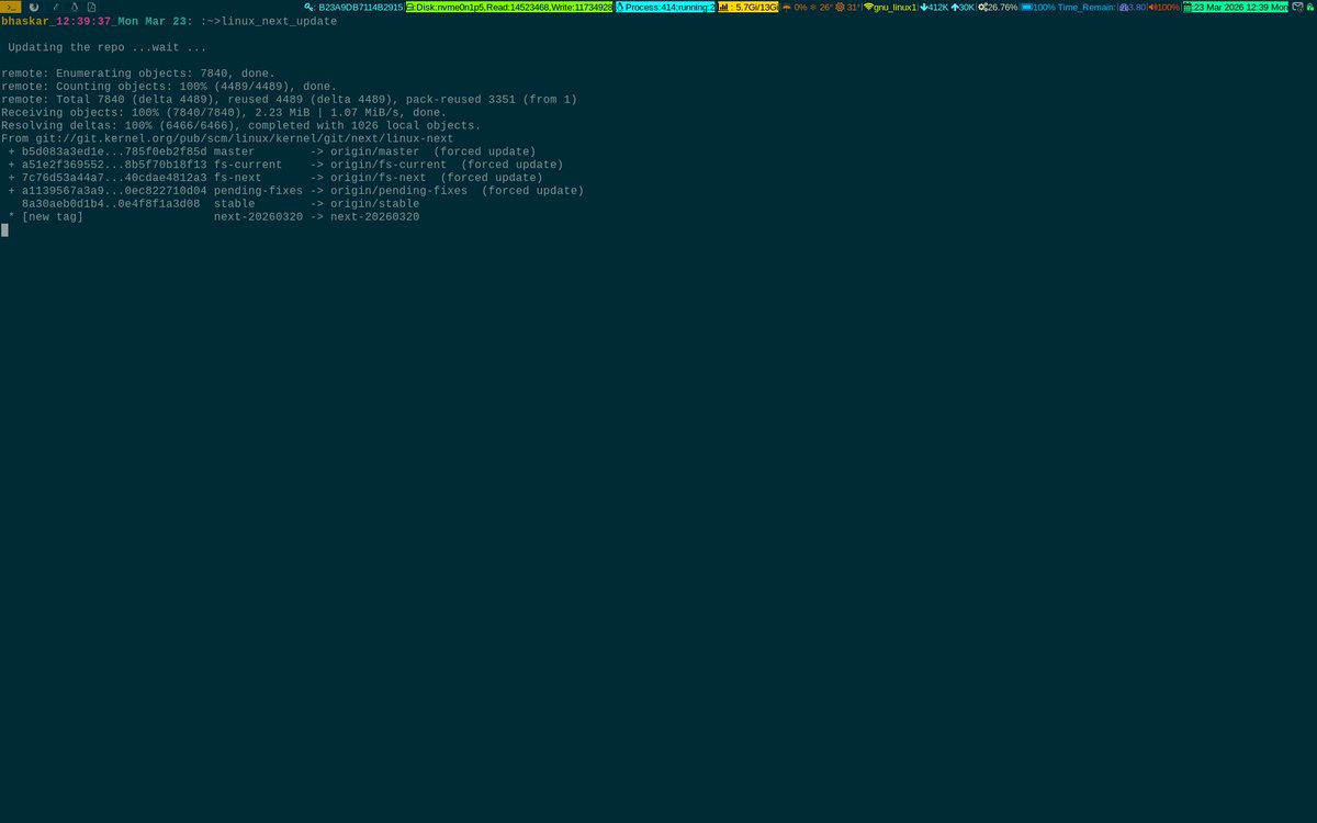Bhaskar Chowdhury tweet media