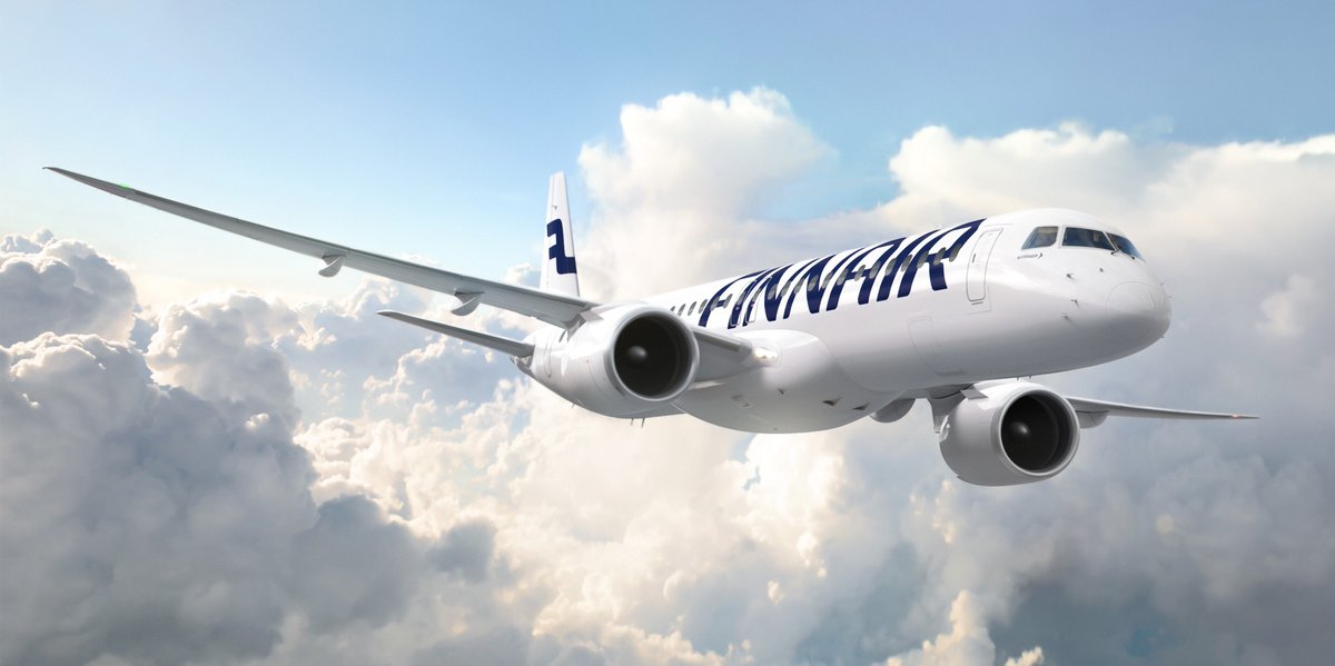NEWS | <a href="/Finnair/">Finnair</a> selects Embraer E195-E2, ordering up to 46 aircraft. Read full news: embraer.com/media-center/e…