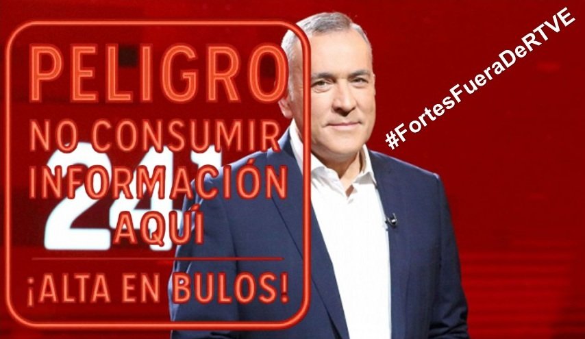diobizkaia's tweet photo. Me uno a la petición de que el máximo responsable de
@rtve: @Josepablo_ls cese a @xabierfortes por sus insultos a quienes defendemos a una formación política  como @PODEMOS
Es una falta imperdonable para un servidor público. #FortesFueradeRTVE #FortesGate https://t.co/W1xLnWUQNA