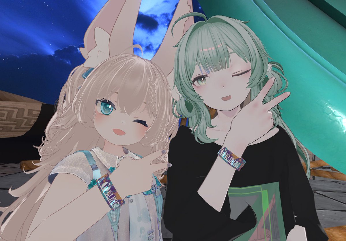 nanahiro_ff14's tweet image. Day1,Day2と見聞録Liveにあまさんと参加させていただきました！！✨🙏
有料ならではの演出と声出しと、VRだけど実際に現地にいるような熱量で最高に楽しかった〜！
そしてまさかのday2はアルバム一周年でひっそり年表見て感動した🥹

今後も応援していくぞ〜！💪

#Alternoise #見聞録