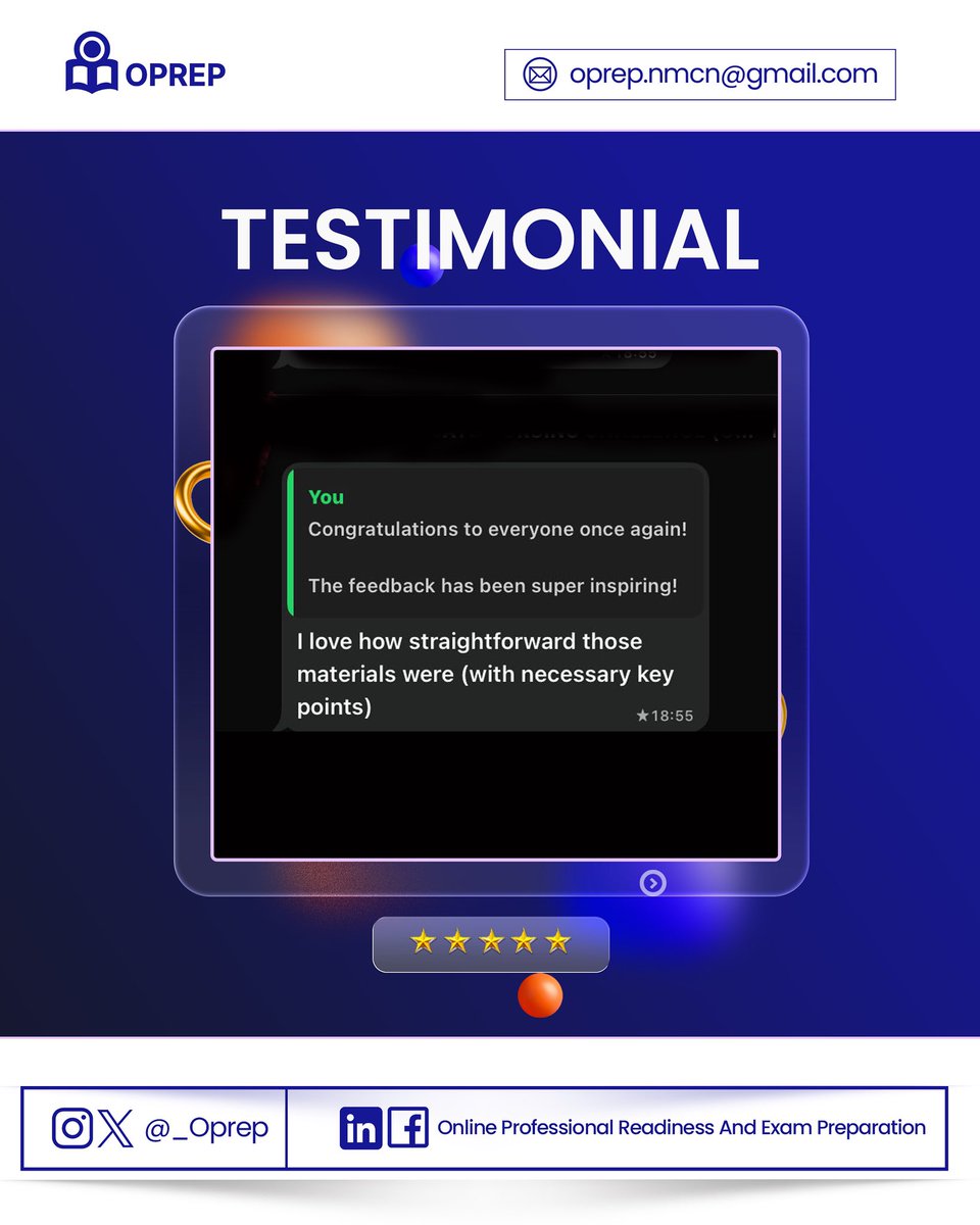 Online Professional Readiness & Exam Preparation tweet media