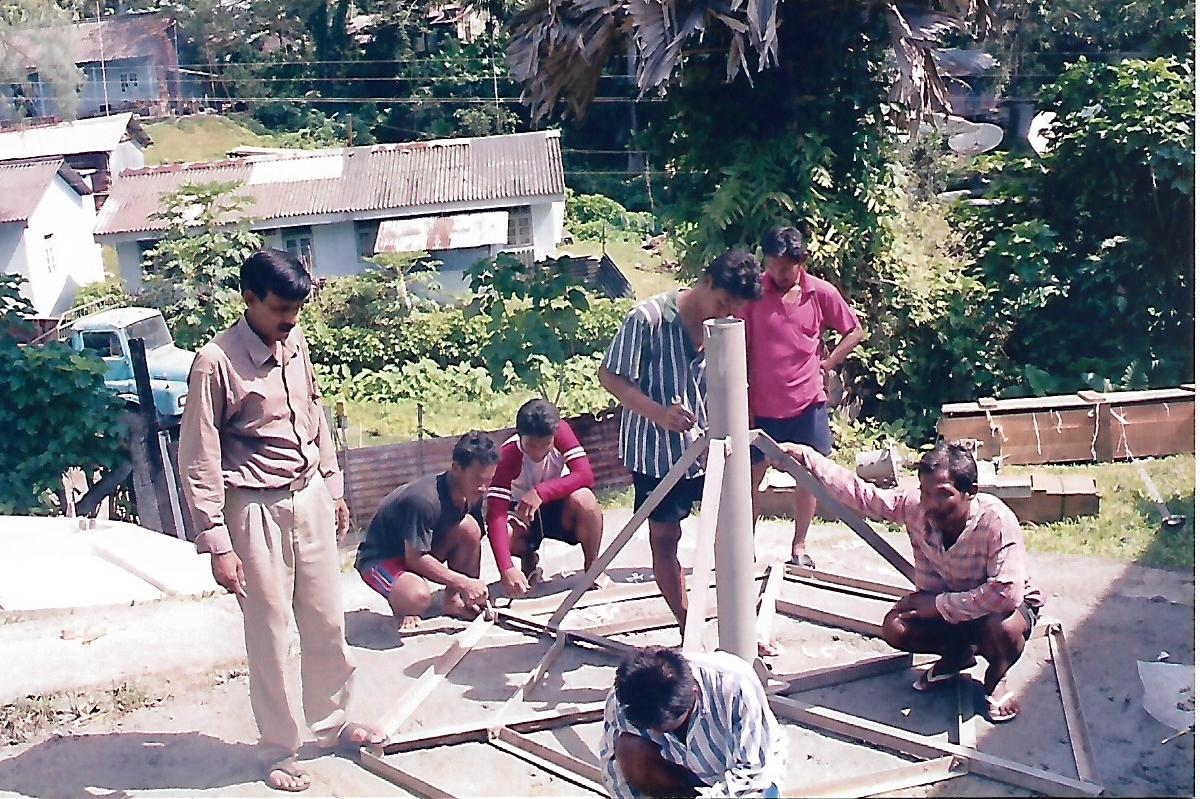 DCPW_official's tweet photo. Glimpses of the past: POLNET Setup at Inter State Police Wireless Station, Sri Vijaya Puram in 2004. #dcpw #mha #polnet #policewireless https://t.co/vK2zvGEiMC