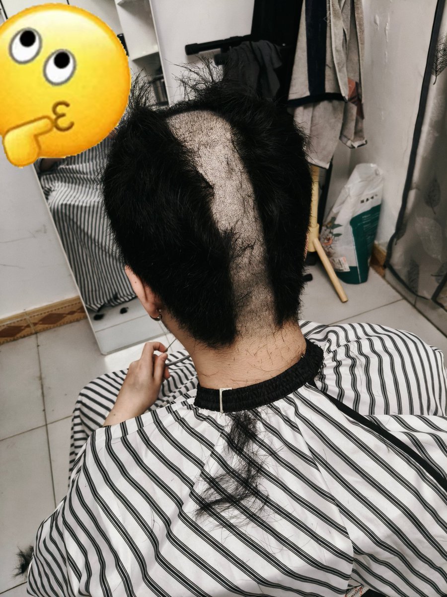 剃光头剃平头 tweet media