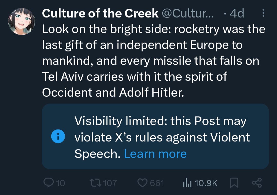 Culture of the Creek tweet media