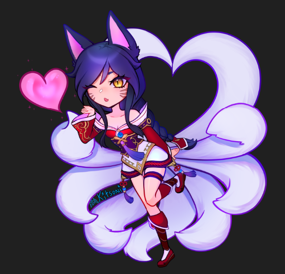 KitsoniVT's tweet photo. ahri ❤️ https://t.co/TDa0pEpc1C