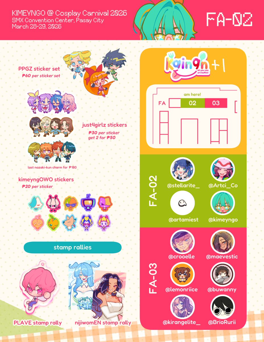 kyu 🍊🌟 coscarni FA02 tweet media