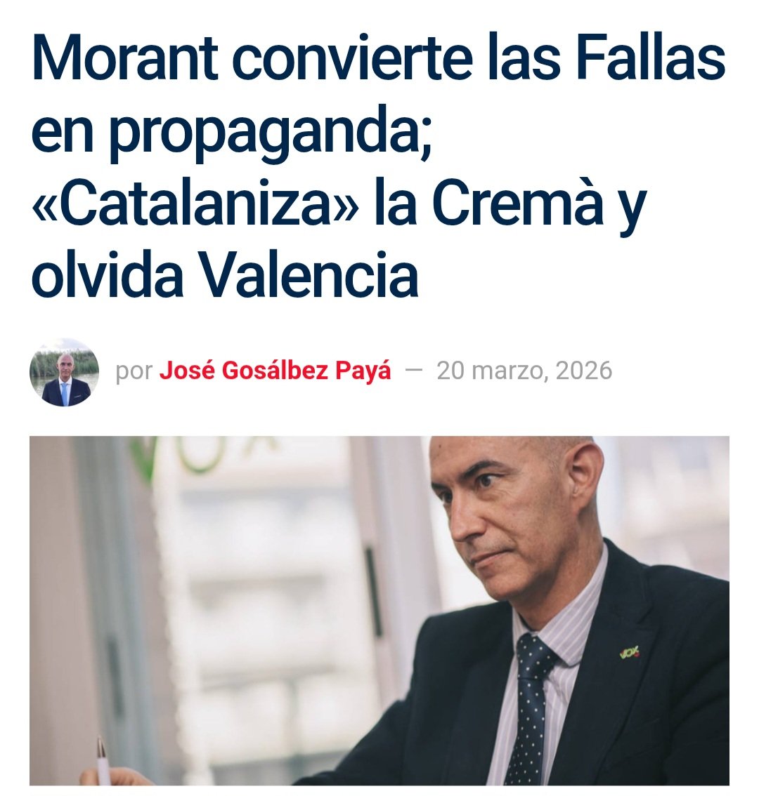 JOSE GOSALBEZ PAYA tweet media