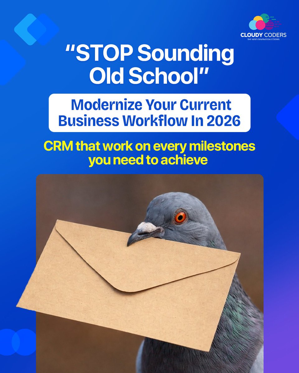 cloudycoders's tweet photo. From lead acquisition to post-sales support, we’re leveraging CRM to drive efficiency, improve conversions, and create long-term customer value.

2026 is about scaling smarter, strengthening relationships, and turning data into real business outcomes.
#CRM #Salesforce https://t.co/VKj295DTpj