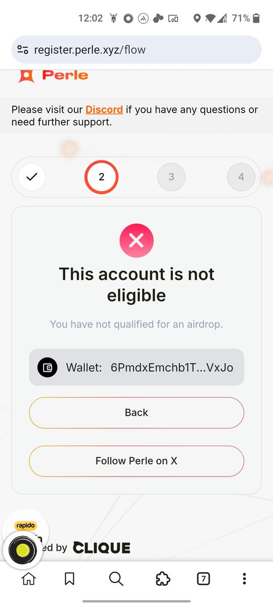 simmi5120's tweet photo. @PerleFDN Registered already still not eligible 🥺 https://t.co/eSUanBGOf5