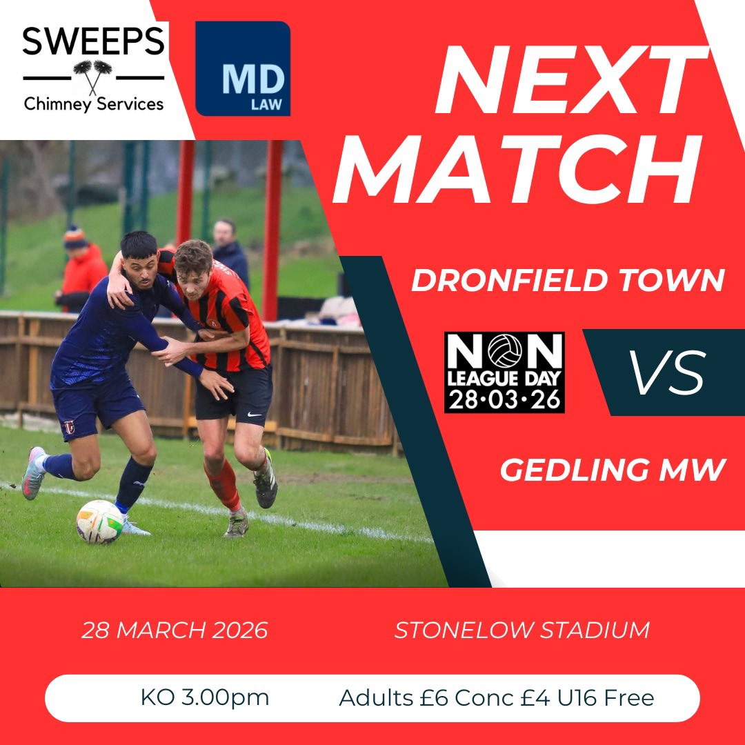 Dronfield Town FC tweet media