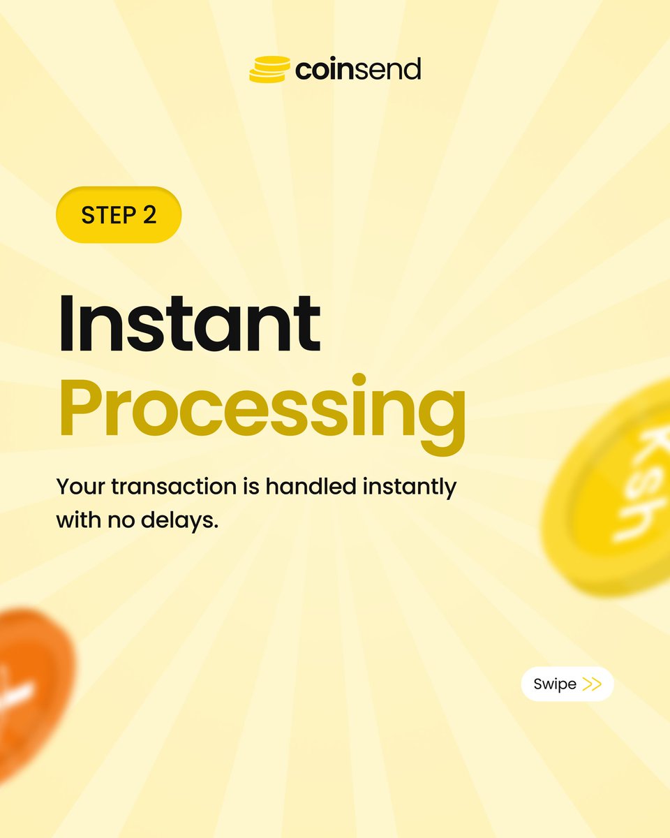 CoinSend tweet media