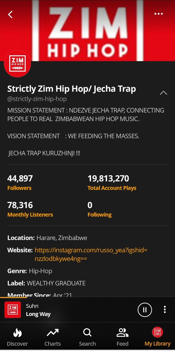 Strictly Zim Hip Hop/ Jecha Trap tweet media