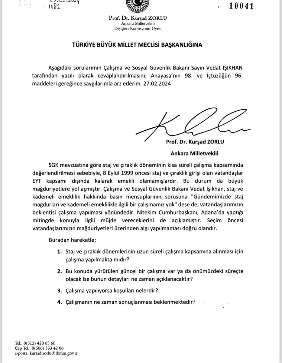 E-Devlette gözüken 4-A TESCİL Tarihimiz ilk işe giriş tarihi olarak sayılmalıdır.

"Staj çıraklık SGK başlangıcı Olsun.

Sn.
<a href="/RTEdijital/">Erdoğan Dijital Medya</a>
<a href="/latifselvi42/">Latif Selvi</a>
<a href="/IbrahimUKaynak/">Ibrahim Ufuk Kaynak</a>
<a href="/rukiye_toy/">Rukiye Genç Toy</a>
<a href="/yilmazbuyukaydn/">Yılmaz Büyükaydın</a>
<a href="/zorlu77/">Prof.Dr.Kürşad ZORLU</a>
<a href="/Akparti/">AK Parti</a>

Duyun Bizi
#GeçersizSigortaylaStajyerÇırakCanÇekişiyor