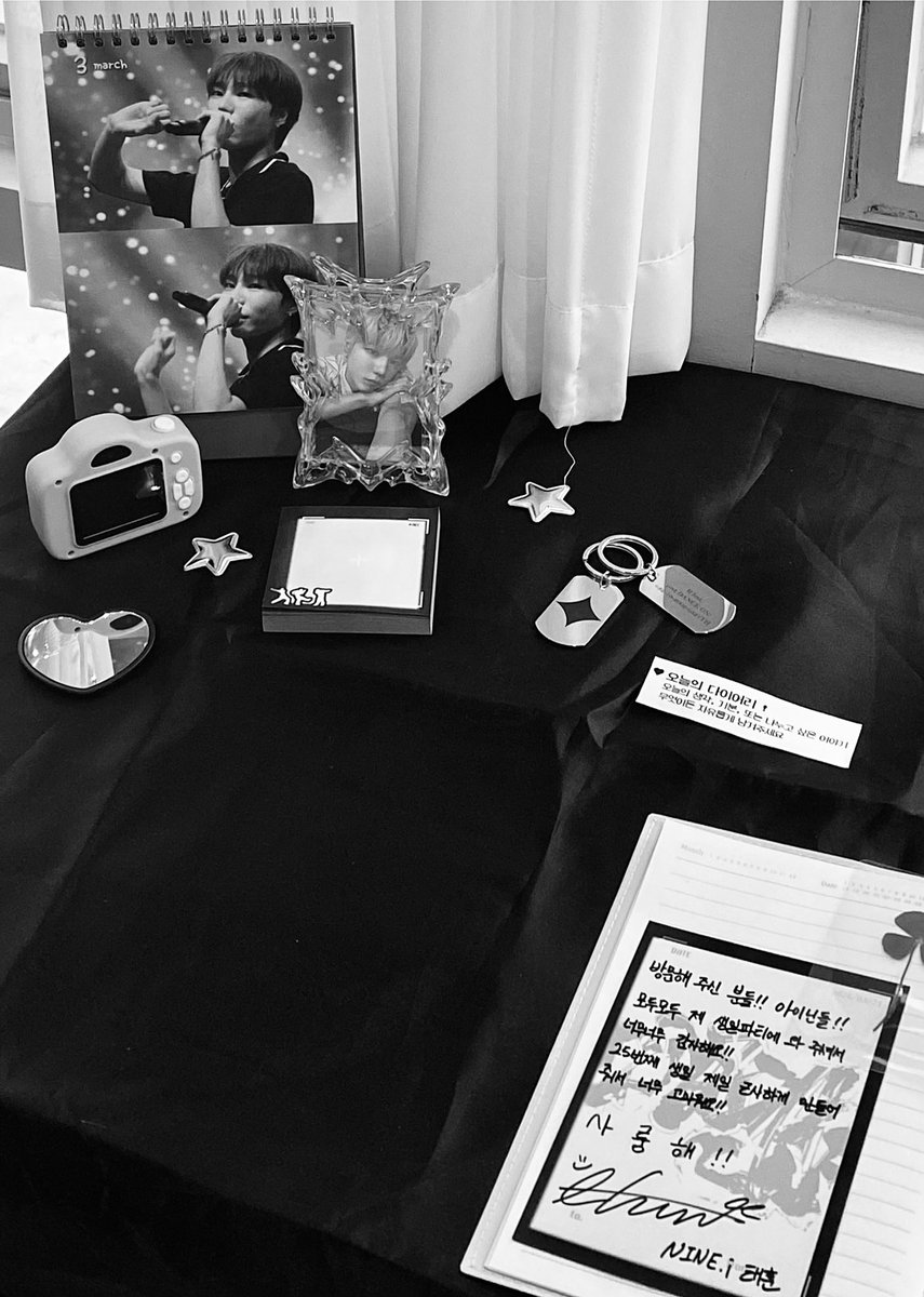 Track25 _ 𝗗𝗮𝗻𝗰𝗲 𝗼𝗻 ★ !
   ㄴ 이벤트가 마무리되었습니다 !

이틀 동안 태훈이의 생일을 함께 축하해주신 모든 분들께 진심으로 감사드립니다
앞으로도 태훈이를 많이 응원해주시고 잘 부탁드립니다🩵

#TAEHUNonandon
#TAEHUN #태훈 #NINEi #나인아이