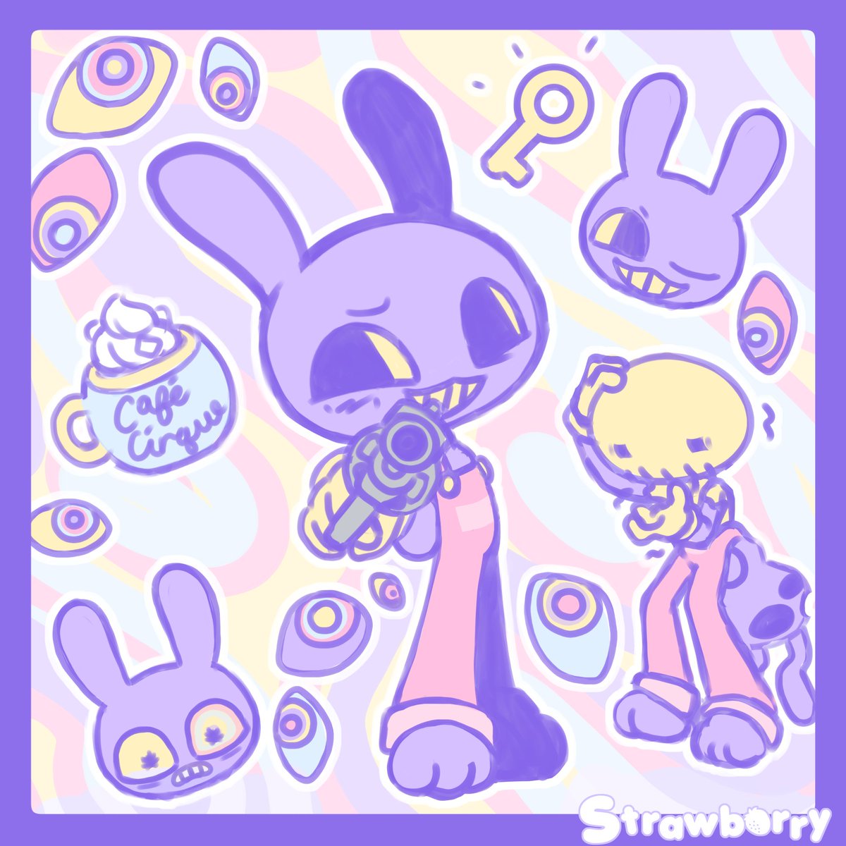 *♡.｡🖍🐮Strawberry🍓🌈｡.♡* tweet media