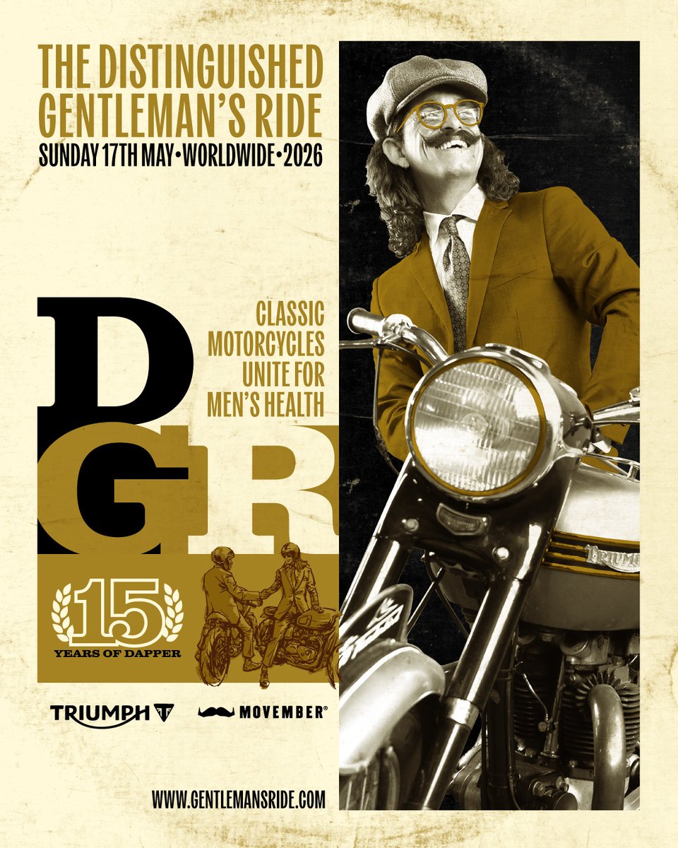 The Distinguished Gentleman's Ride tweet media