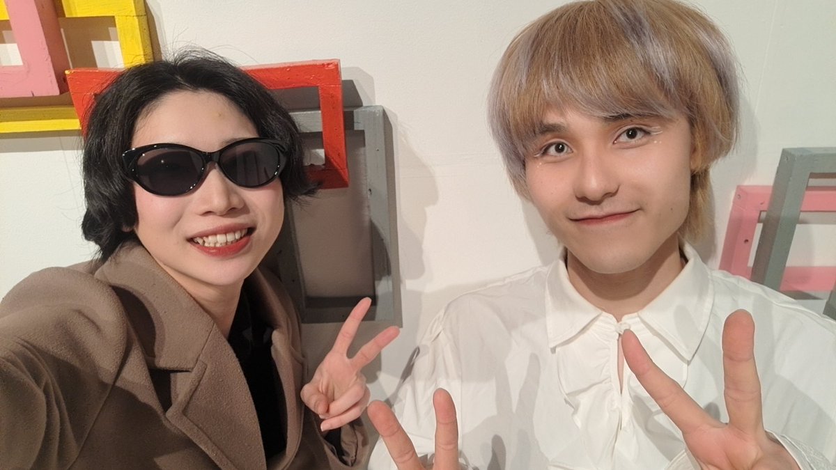 eMi___0207's tweet photo. ブラッドアイズ episodeA ラストのポストにします！
脚本、演出、グレイ役の柊斗さん
アクロバットしゅごすぎるしなにより！！お話が最高です。
わたしは何回もいう、天才です、柊斗さん!!!!
episodeBも含めて沢山の稽古に準備ありがとうございました！
お身体ご自愛ください🍀 https://t.co/0qvoQqbYzi