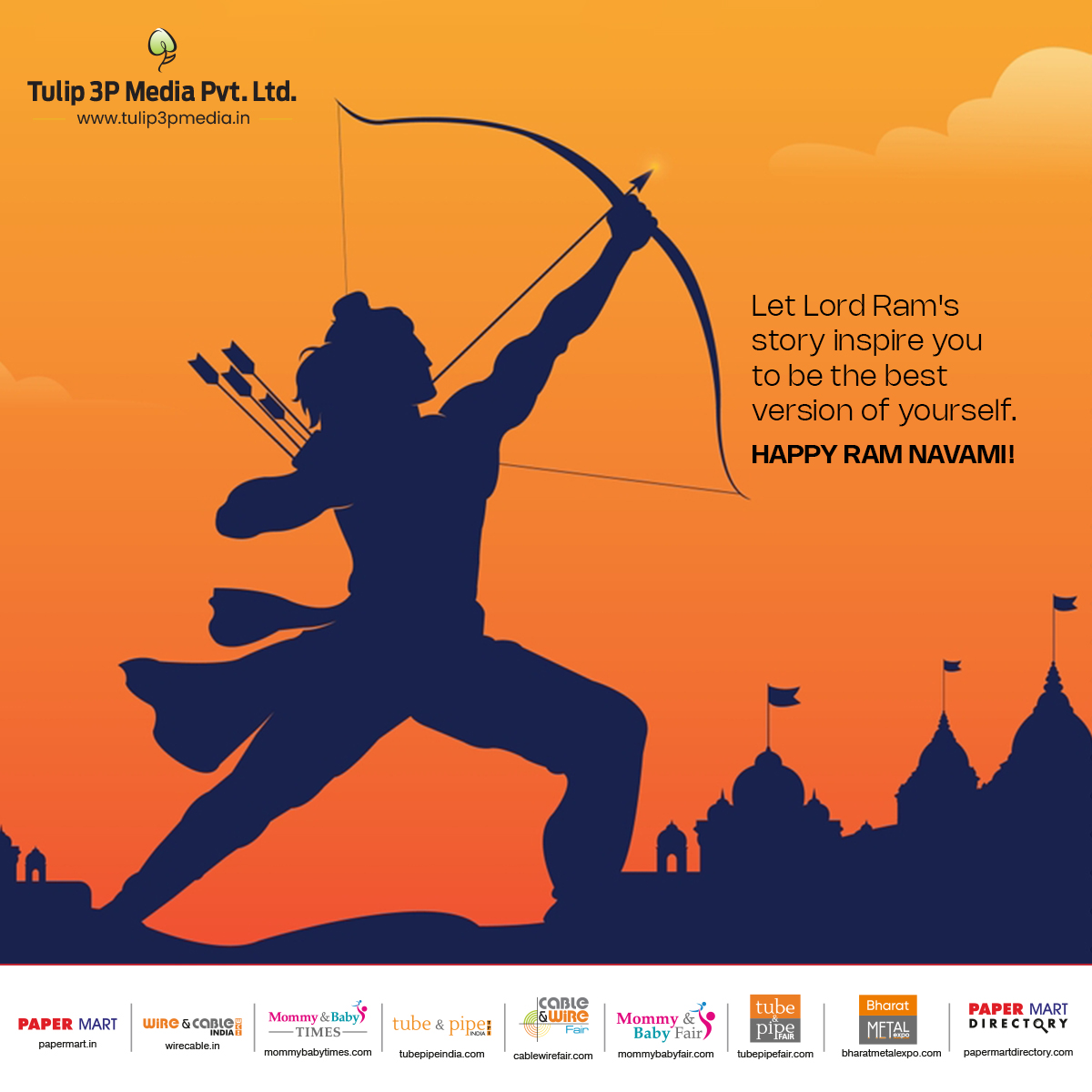 MBF_Exhibition's tweet photo. May the divine grace of Lord Rama bring happiness, harmony, success, and abundance in your life.
Happy Ram Navami!

#RamNavami #Tulip3PMedia https://t.co/YpngjuSQfT