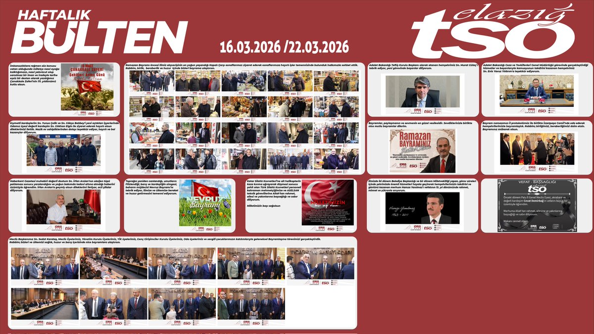 Elazığ TSO tweet media