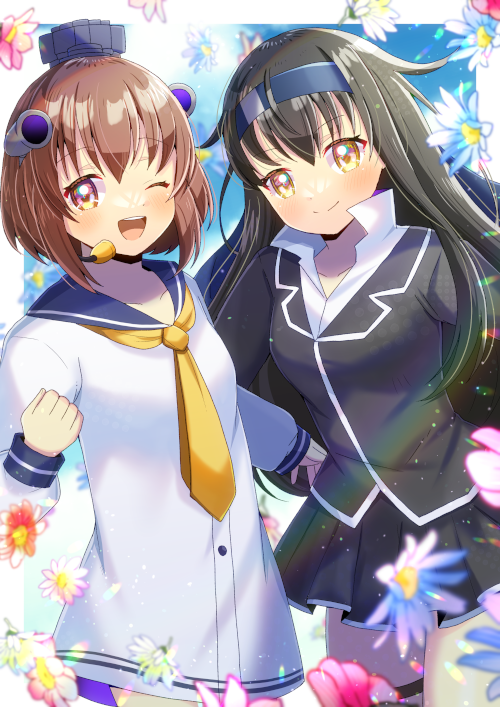 雪風(艦これ) 「雪風、進水日おめでとう～!大好きだよ～! #艦これ #雪風進水日」|ヒヨヨ@skeb募集中のイラスト