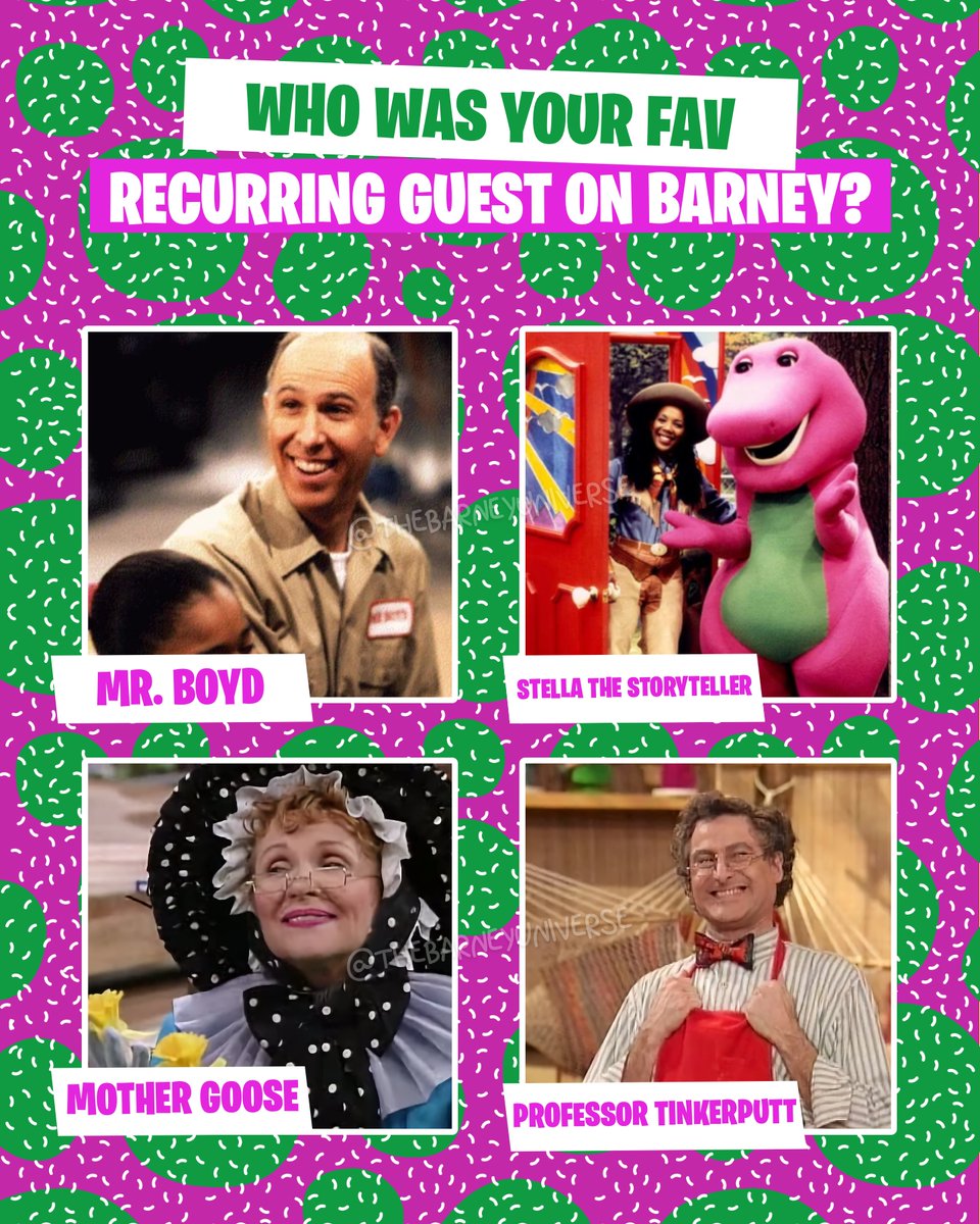The Barney Universe tweet media