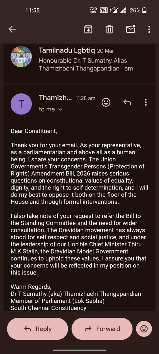 xinlichuupreme's tweet photo. THE DRAVIDIAN MOVEMENT STANDS WITH HUMANITY AND STANDS WITH TRANS PEOPLE
#rejectbill79 #rejecttransbill2026 #nogoingback
@ThamizhachiTh https://t.co/nQmf2xRQsR